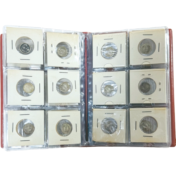 竜5銭銀貨 明治並年号 44枚+他4枚 未整理分