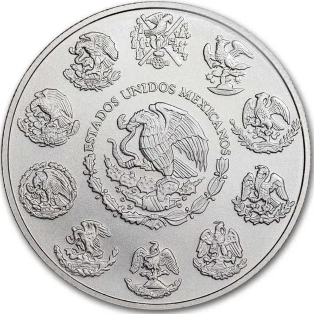 メキシコ2024年リベルタッド勝利の女神像1oz銀貨