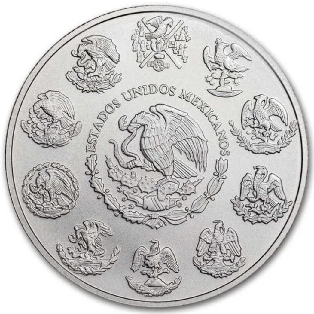 【完売】メキシコ2024年 リベルタッド 勝利の女神像 1oz銀貨〈市場完売品〉