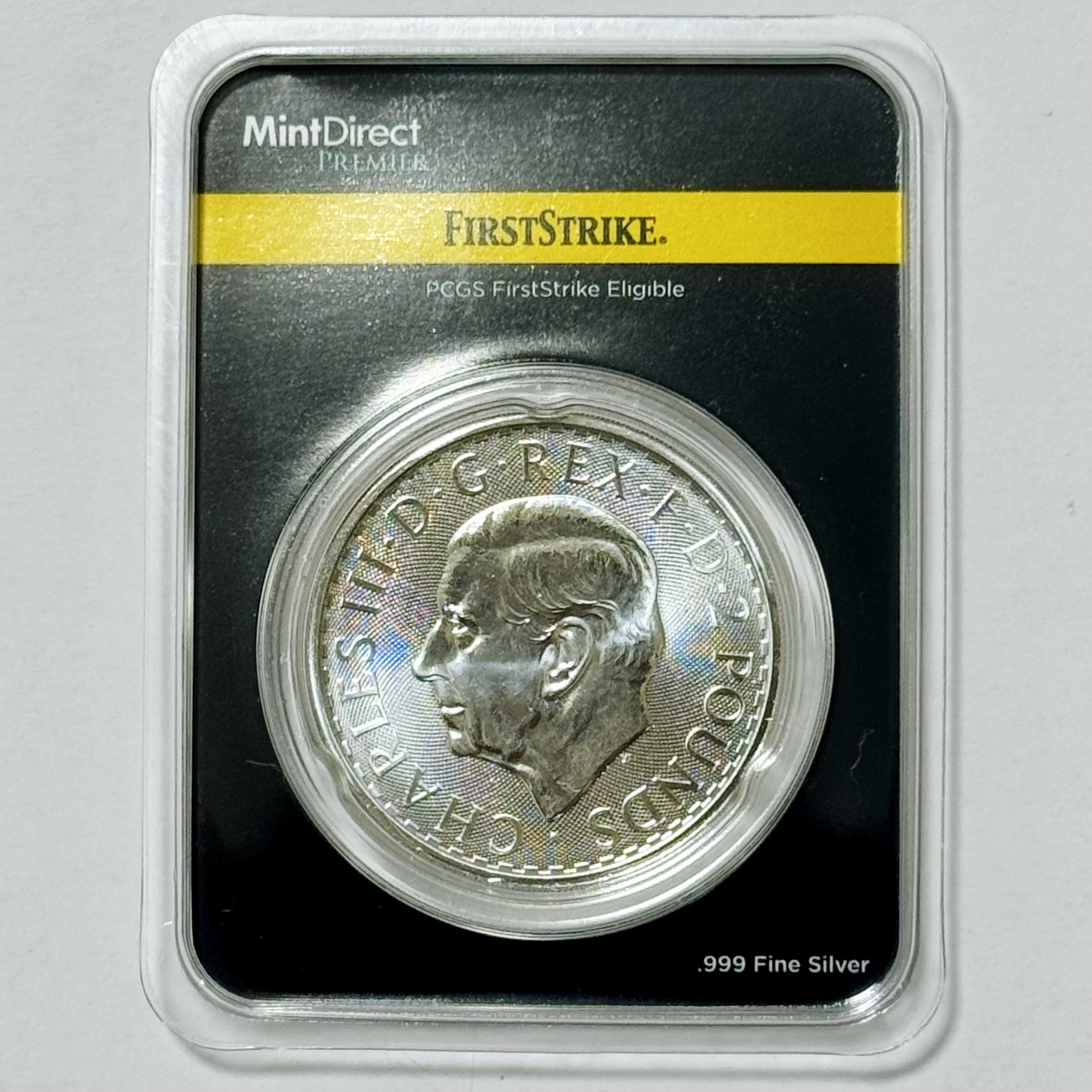 【完売】英国2026年ブリタニア1oz2ポンド銀貨+PCGS FirstStrikeスラブ入り  