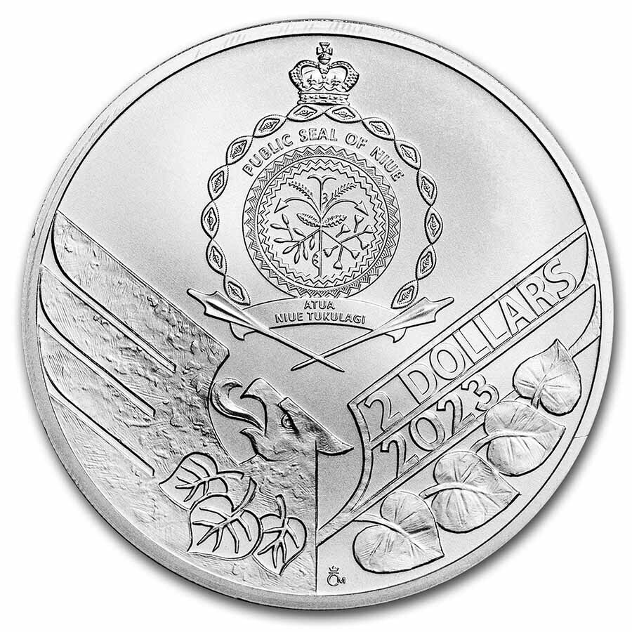チェコ造幣局 2023 チェコライオン 1オンス2ドル純銀貨日本未入荷
