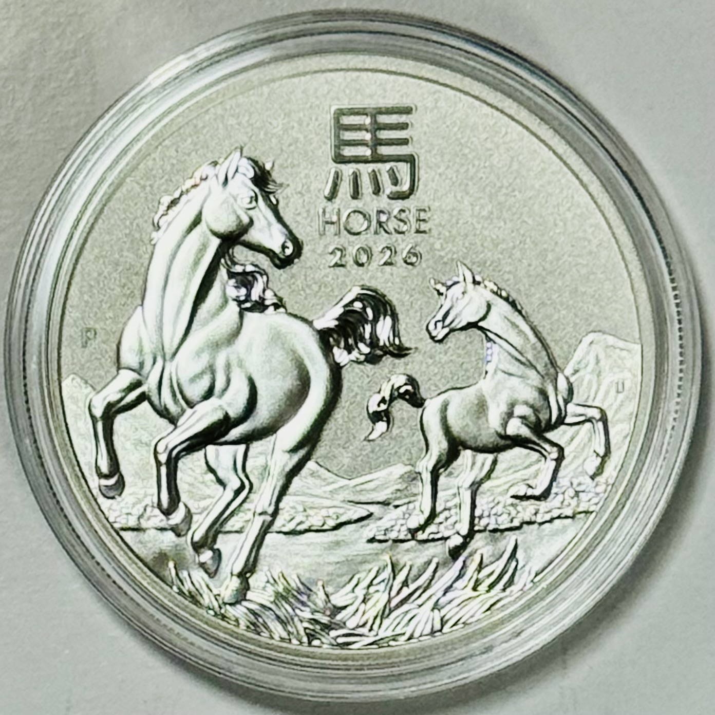 【完売】オーストラリア・パース造幣局2026年 馬干支1oz1ドル銀貨