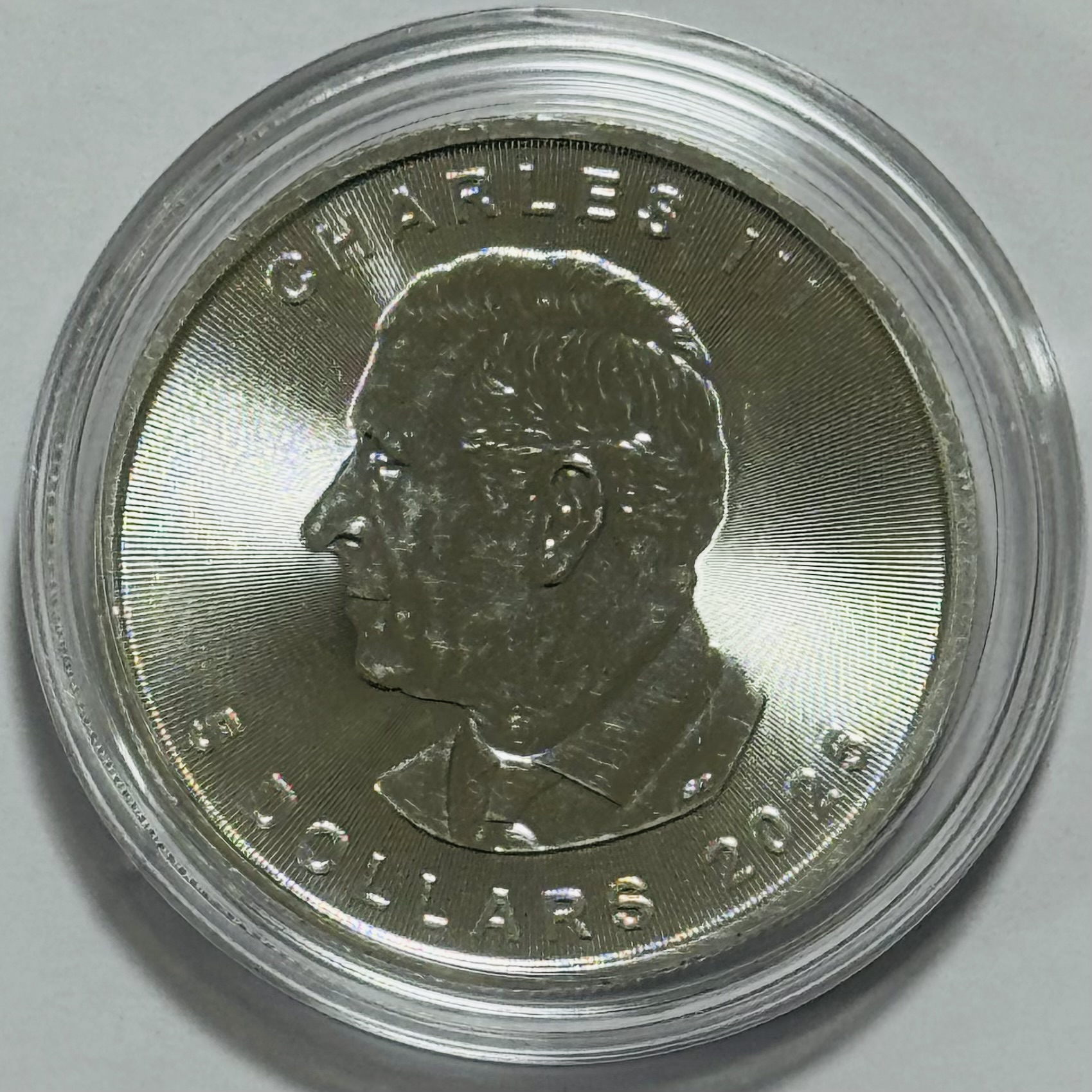 【完売】カナダ2025年 メイプルリーフ1oz5ドル銀貨〈市場完売品〉