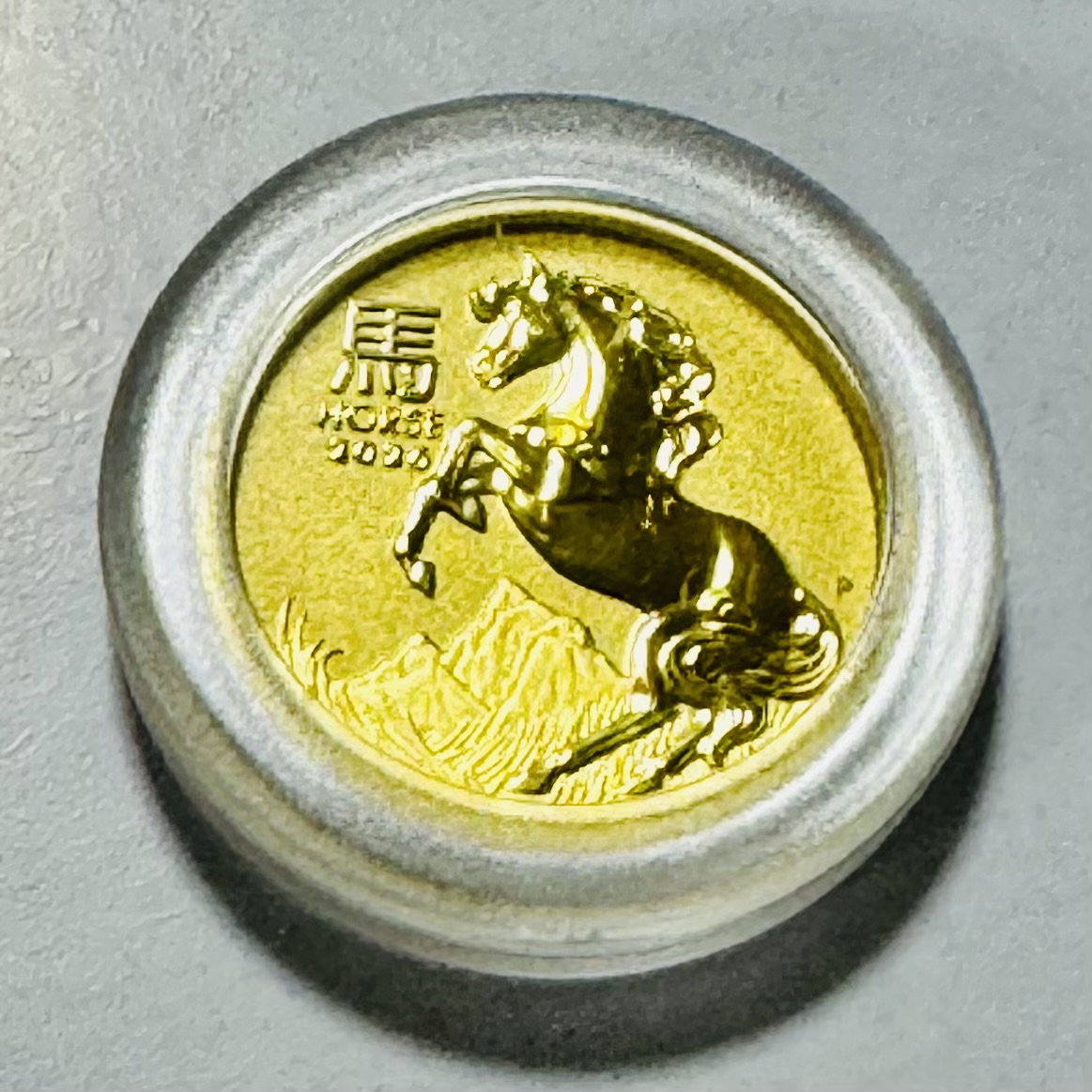 【再入荷品】オーストラリア・パース造幣局2026年 馬干支1/20oz金貨