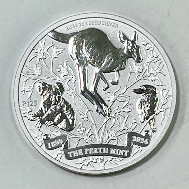 2024 オーストリア パース造幣局125周年記念1オンス純銀貨